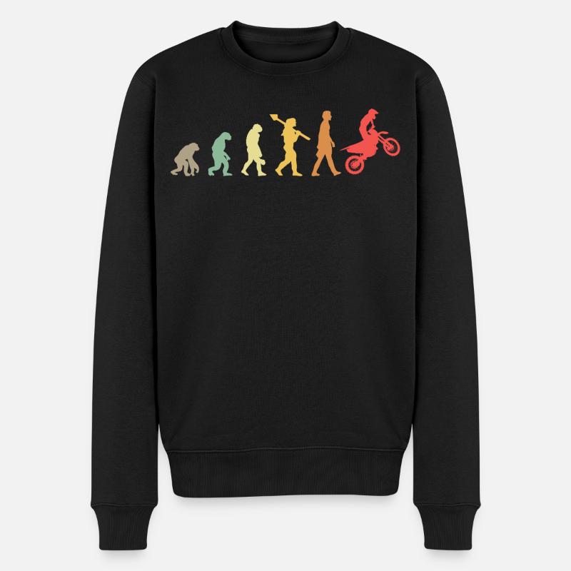 Evolution Motocross - Pull Premium bio Homme - noir