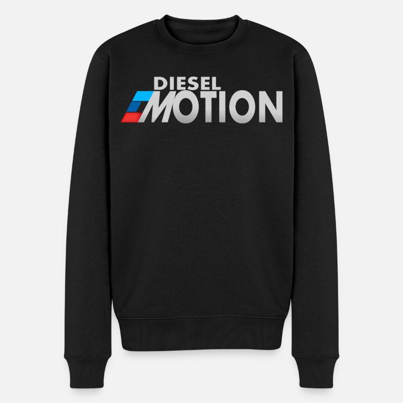 Émotions diesel - Pull Premium bio Homme - noir