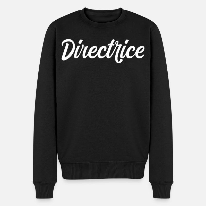 Directrice - Pull Premium bio Homme - noir