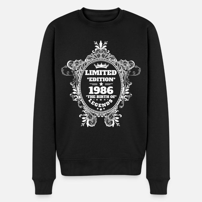 1986 - Pull Premium bio Homme - noir