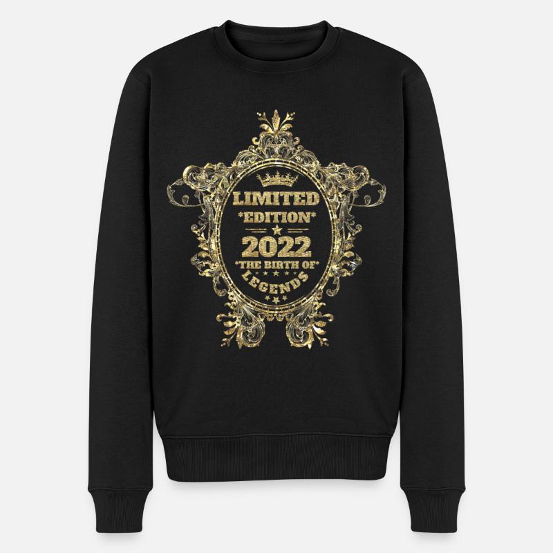 Édition limitée 2022 - Pull Premium bio Homme - noir