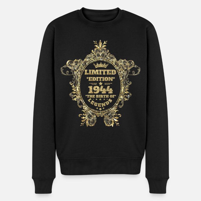 Édition limitée 1944 - Pull Premium bio Homme - noir