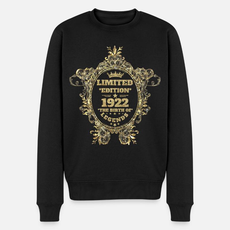 Édition limitée 1922 - Pull Premium bio Homme - noir