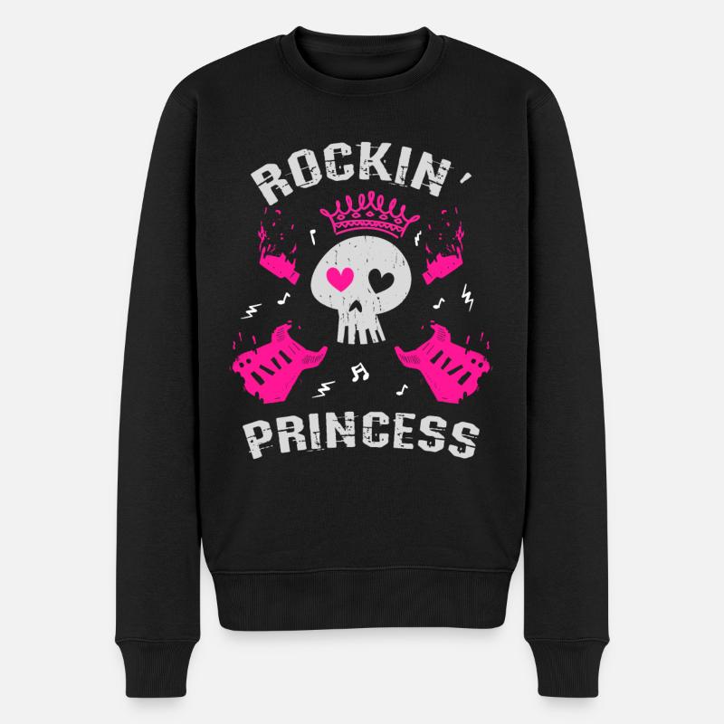 Princesse à bascule - Pull Premium bio Homme - noir
