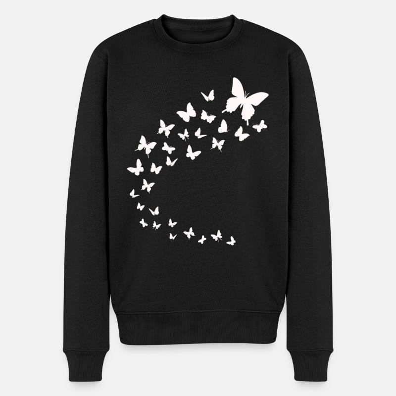 Papillons volants - Pull Premium bio Homme - noir
