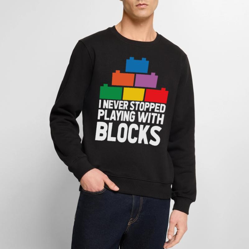 Brick Builder Brick Building Master Builder Men's Premium Organic Jumper