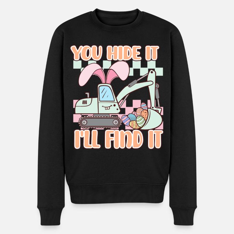 Pâques - Pull Premium bio Homme - noir