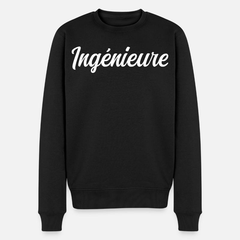 Ingénieure - Pull Premium bio Homme - noir