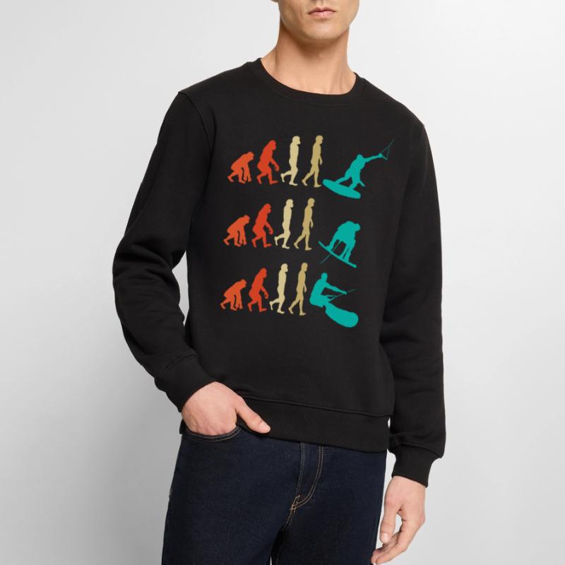 Cadeau d'évolution de wakeboard Pull Premium bio Homme