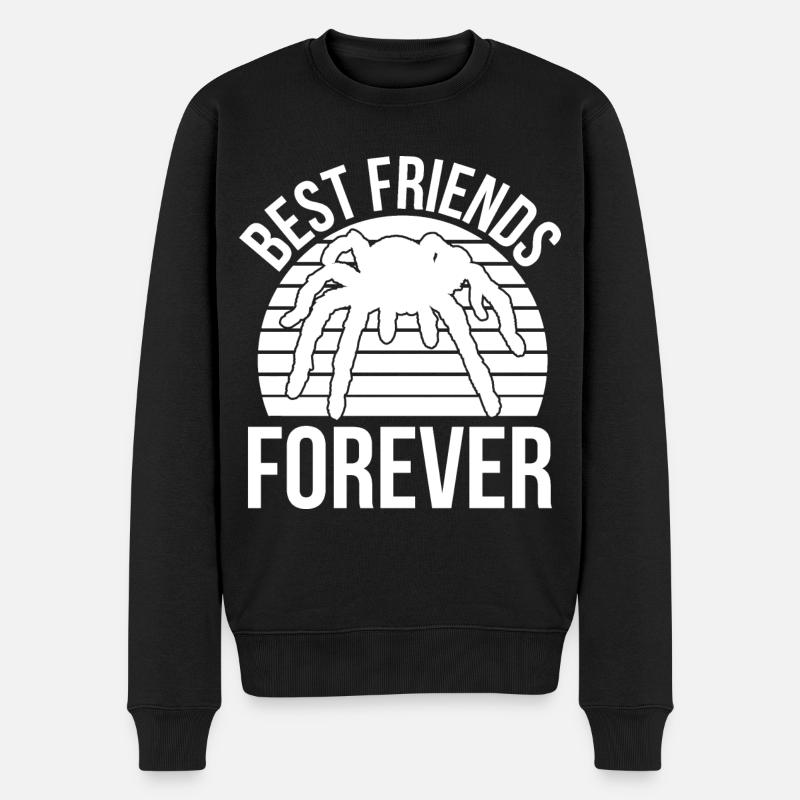 Tarantulas - Männer Premium Bio Pullover - Schwarz