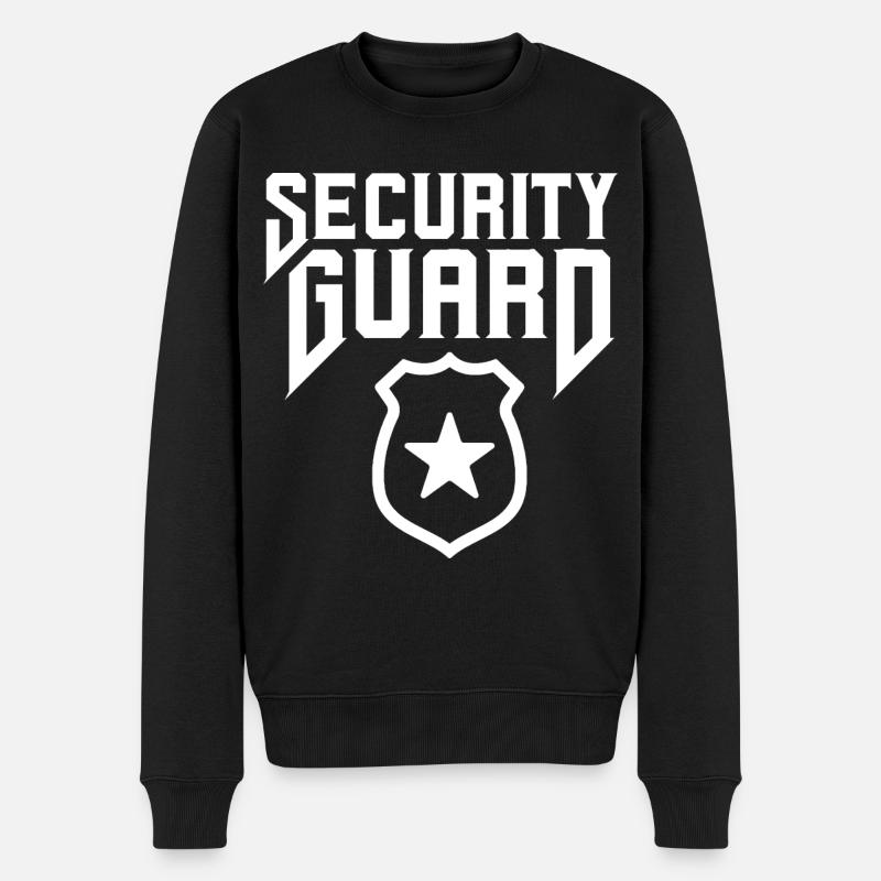 Sécurité de sécurité - Pull Premium bio Homme - noir