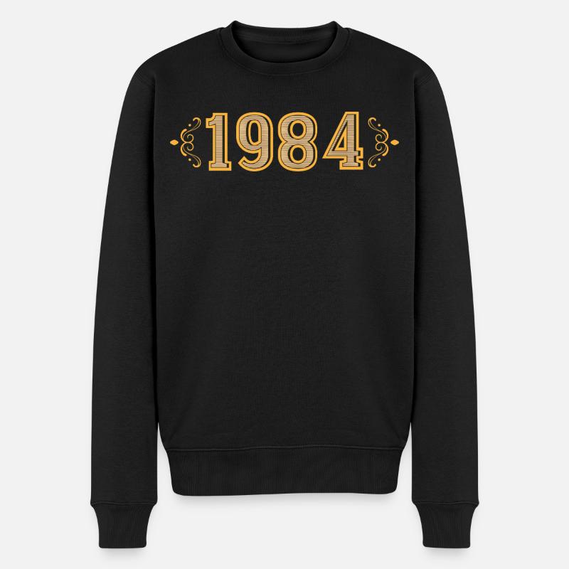 Légende depuis 1984 rétro 1984 - Pull Premium bio Homme - noir