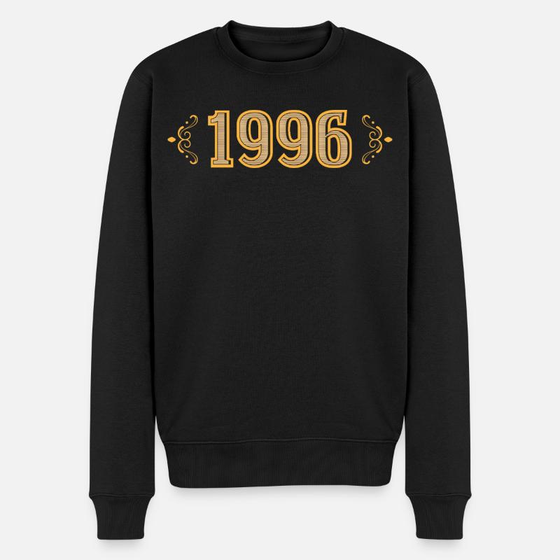 Legende seit 1996 Retro 1996 - Männer Premium Bio Pullover - Schwarz