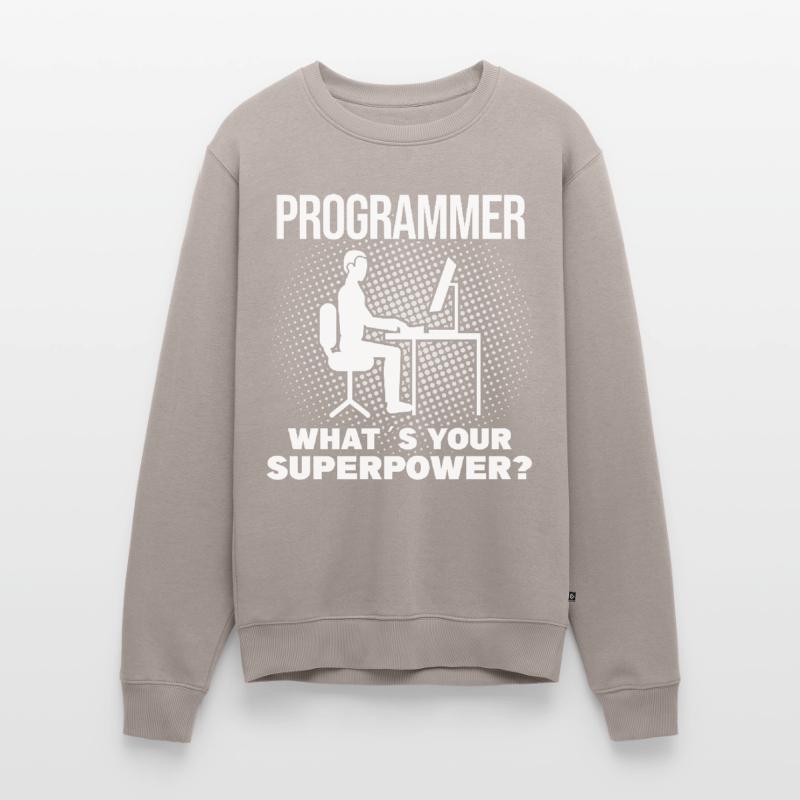 Programmierer Entwickler Programmierer Programmieren IT Computer Männer Premium Bio Pullover