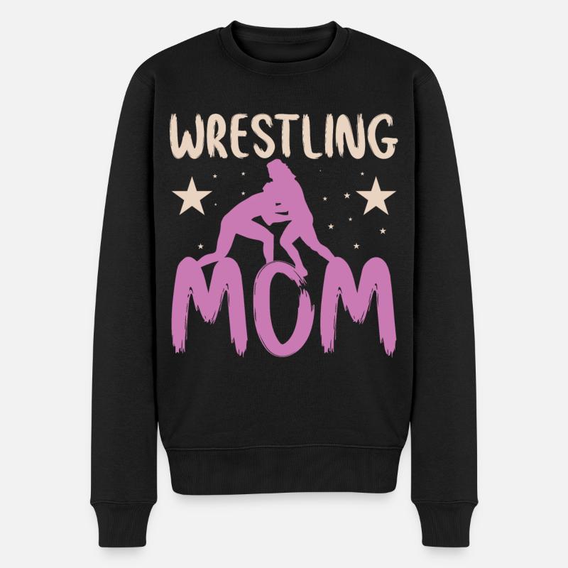 Lutte - Pull Premium bio Homme - noir