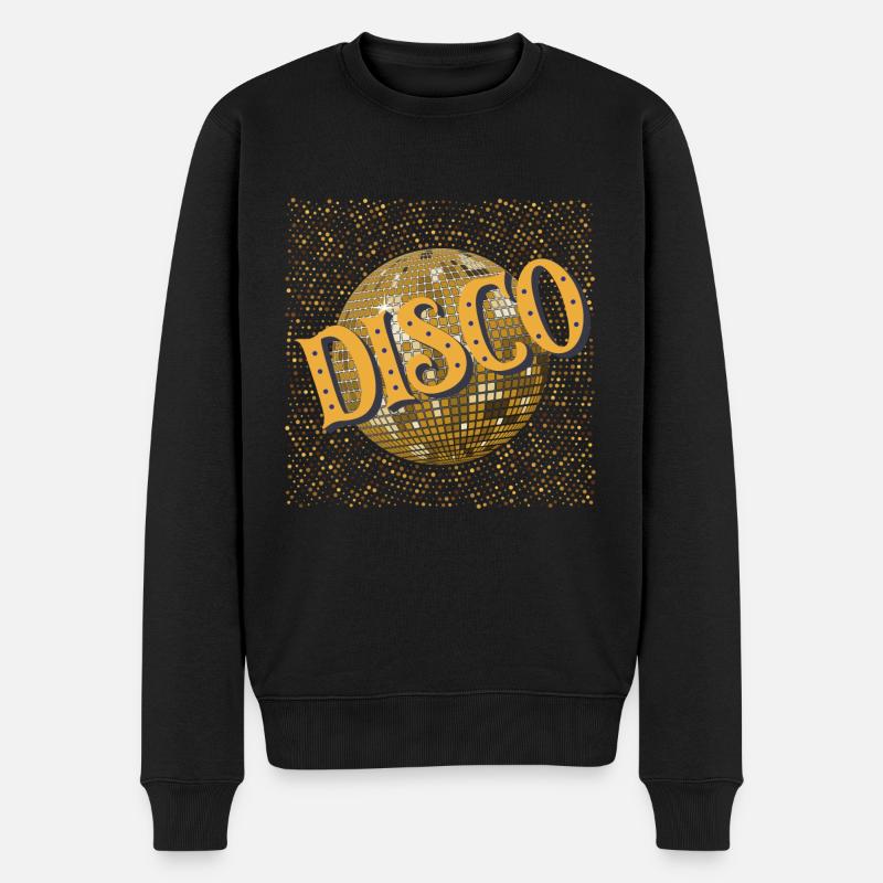 Disco. - Pull Premium bio Homme - noir