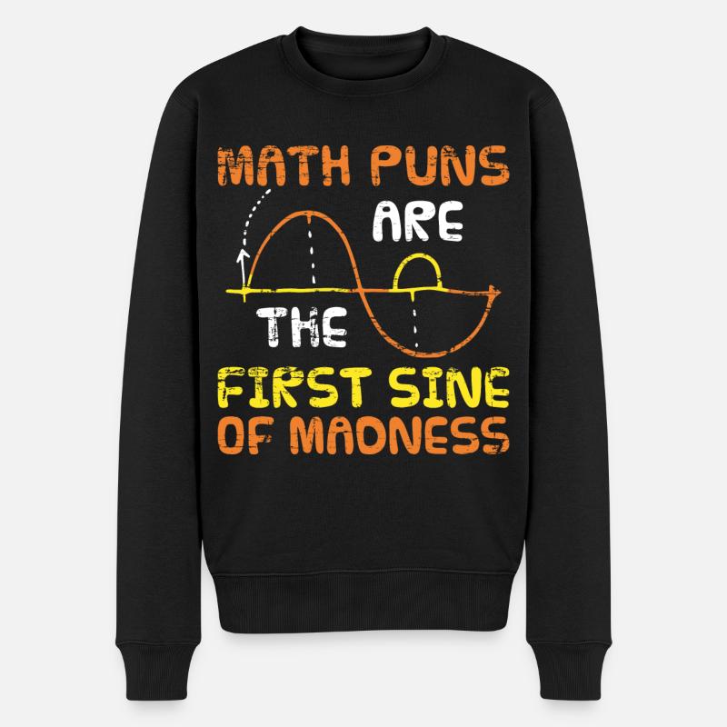 Maths - Pull Premium bio Homme - noir