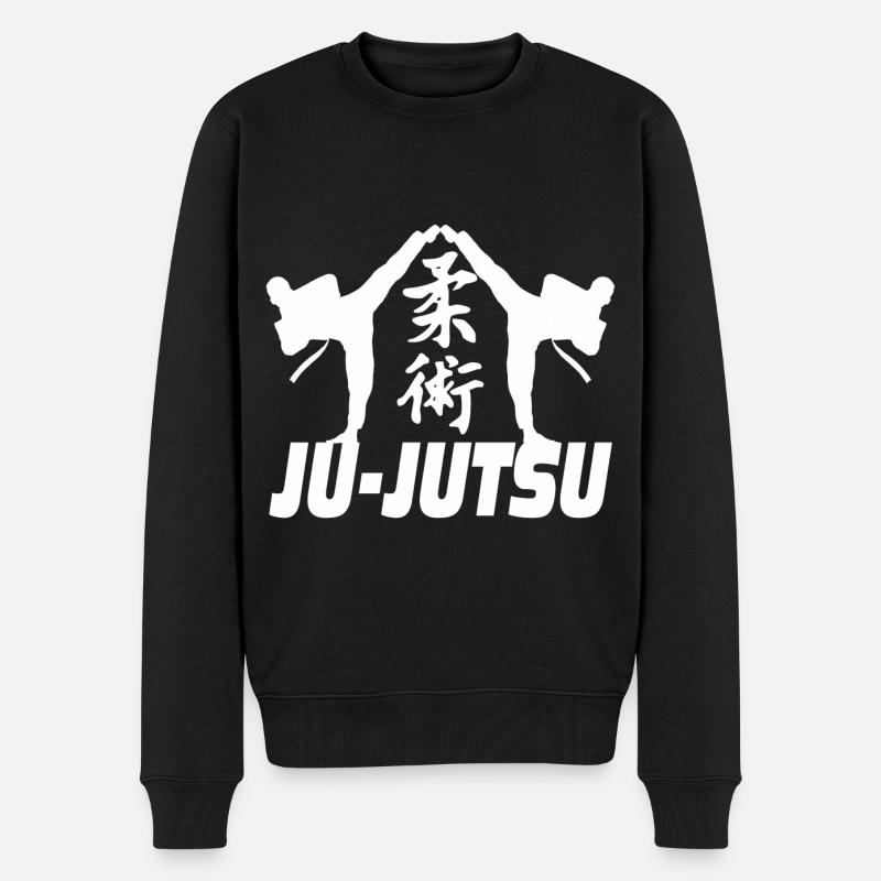 Ju Jutsu - Pull Premium bio Homme - noir