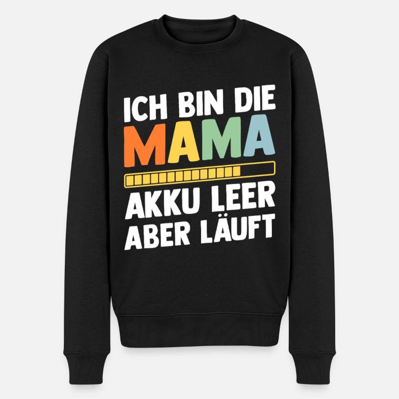 Mère Équipe Maman - Pull Premium bio Homme - noir