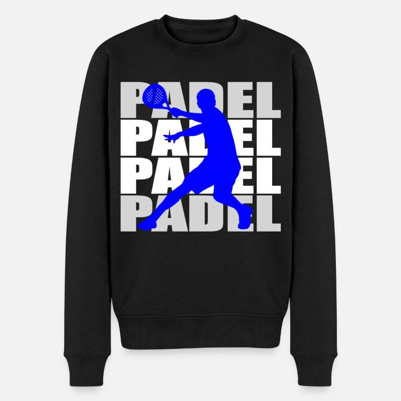 Le padel - Pull Premium bio Homme - noir