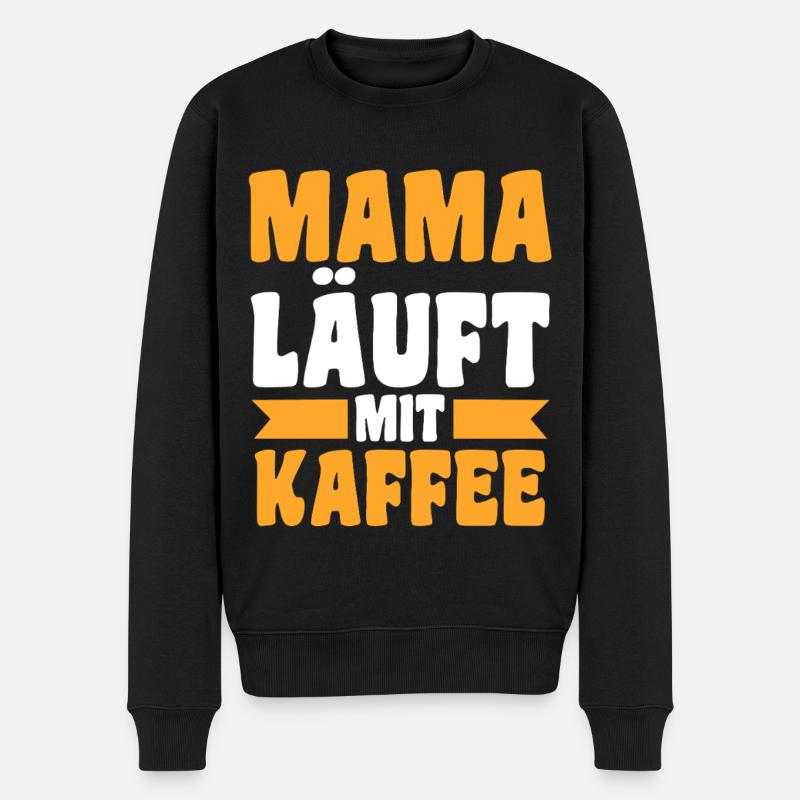 Coffee Mom Team Mom - Pull Premium bio Homme - noir