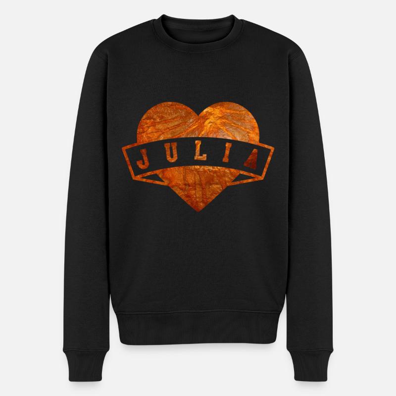 Julia - Pull Premium bio Homme - noir