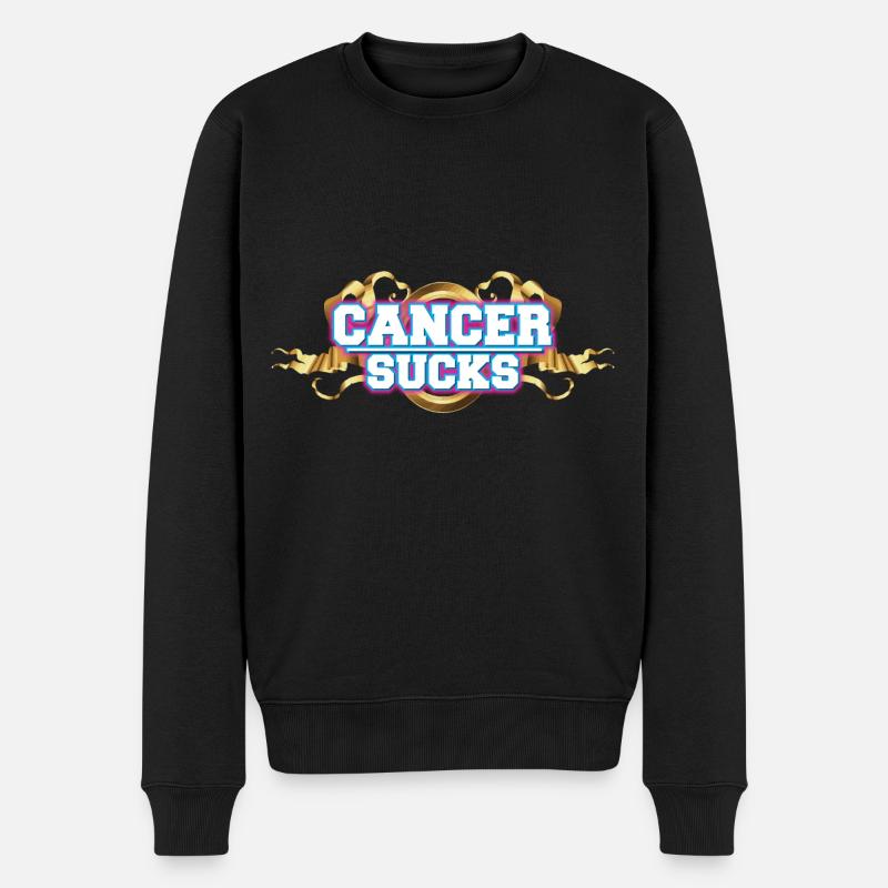 Le cancer pue ! - Pull Premium bio Homme - noir