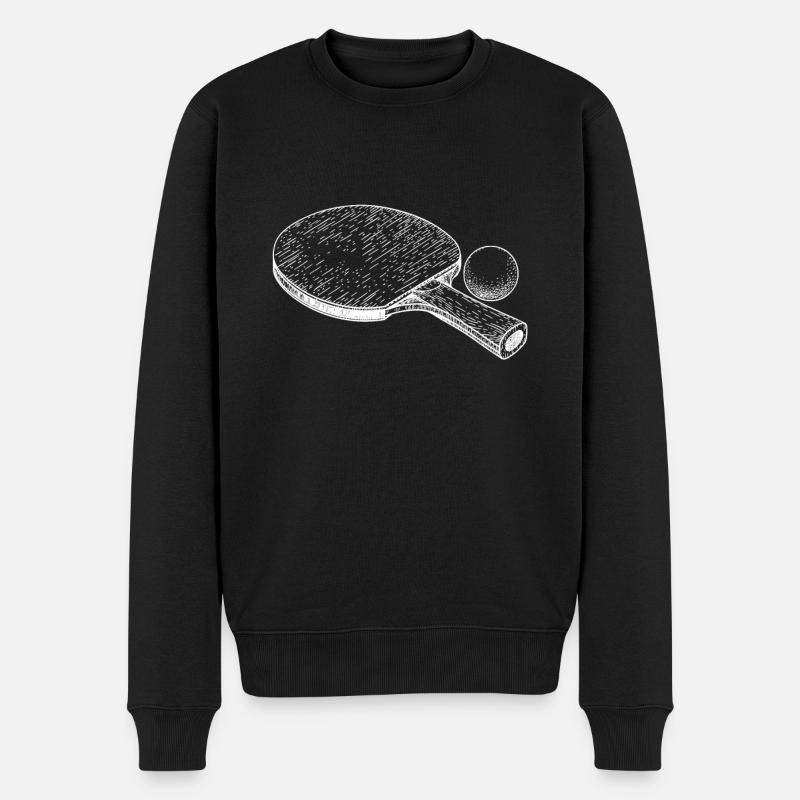 ping-pong - Pull Premium bio Homme - noir