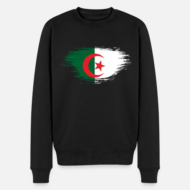 Algérie - Pull Premium bio Homme - noir