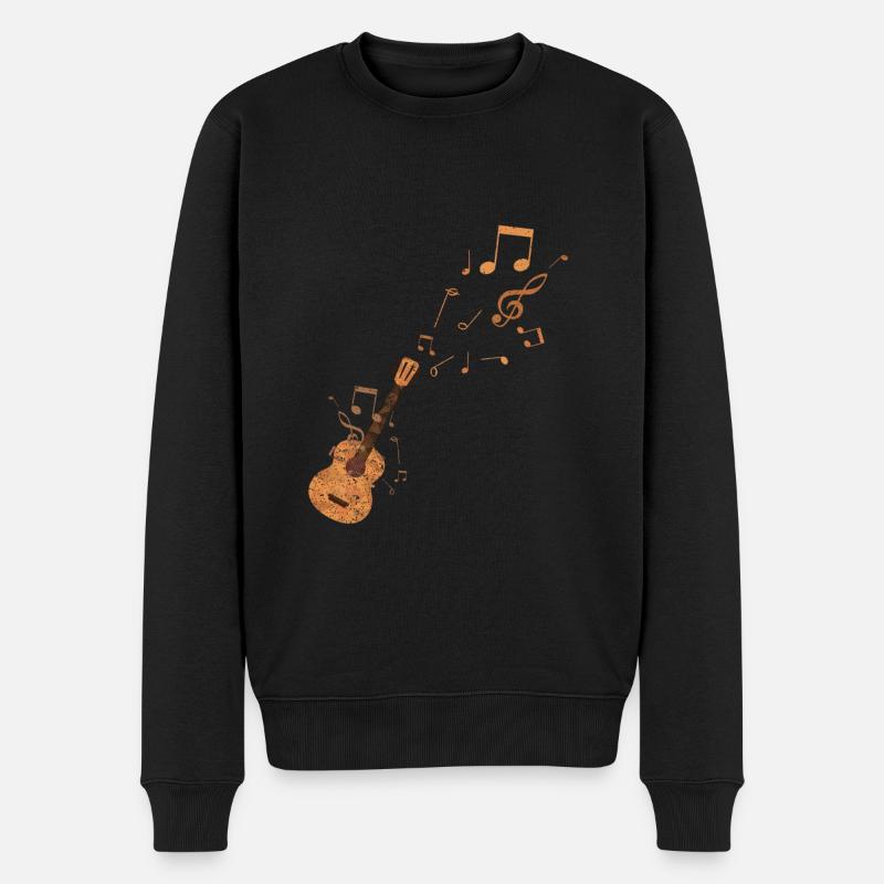 Guitare idée cadeau guitariste guitariste - Pull Premium bio Homme - noir