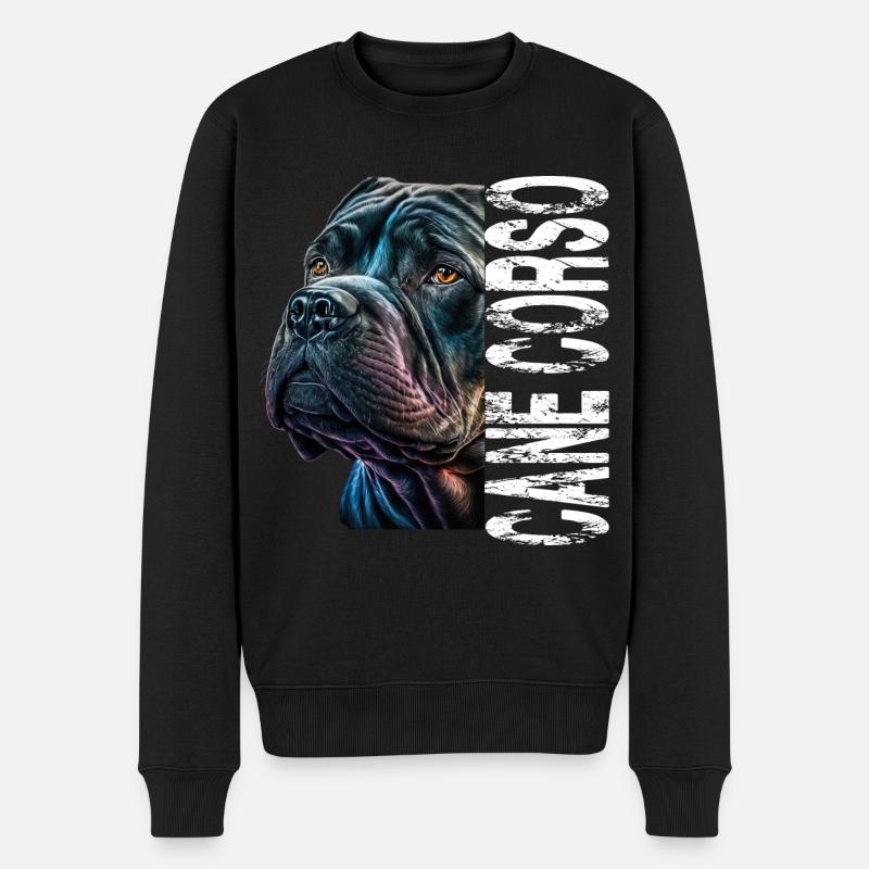 Cane Corso für einen Cane Corso Besitzer - Männer Premium Bio Pullover - Schwarz