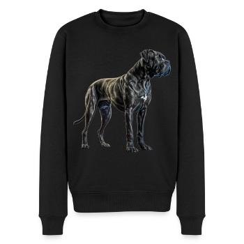 Cane Corso für einen Cane Corso Besitzer - Männer Premium Bio Pullover - Schwarz - Vorne - Nico (187cm)