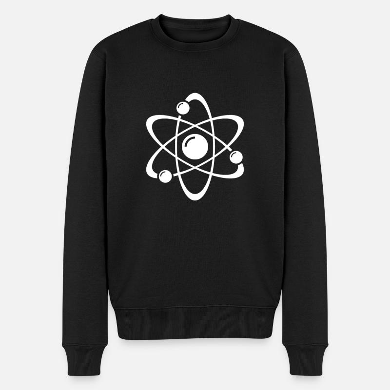 Atom geek math science chemistry - Pull Premium bio Homme - noir