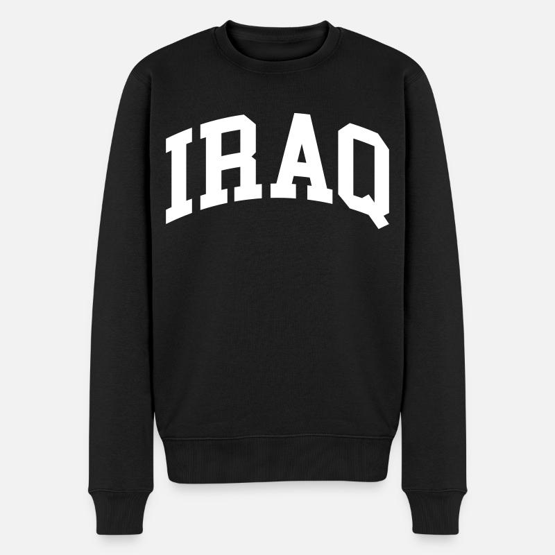 Irak - Pull Premium bio Homme - noir