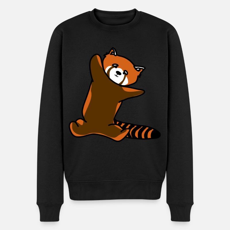 Petit panda - Pull Premium bio Homme - noir
