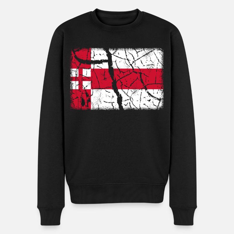 Amersfoort - Pull Premium bio Homme - noir
