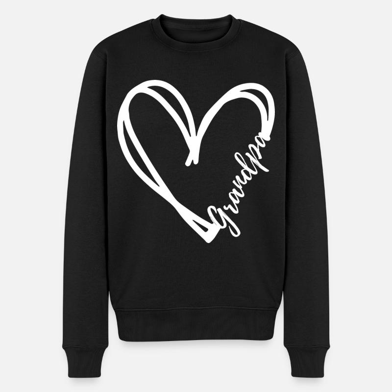 Papi - Pull Premium bio Homme - noir