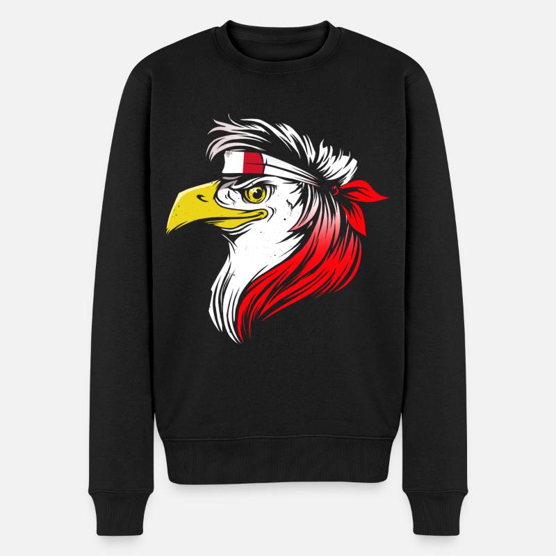 Malta - Männer Premium Bio Pullover - Schwarz
