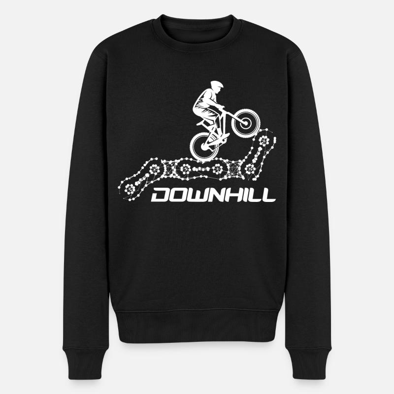 Downhill - Pull Premium bio Homme - noir
