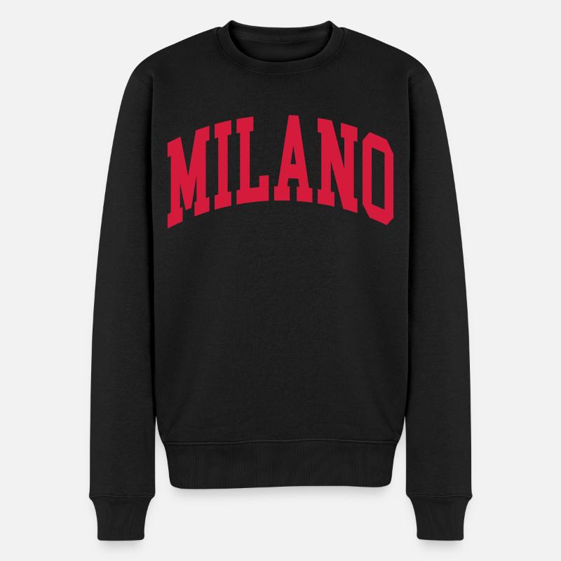 Milan - Pull Premium bio Homme - noir