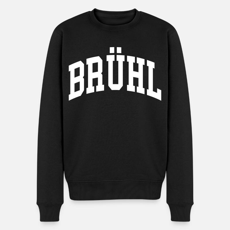 Brühl - Männer Premium Bio Pullover - Schwarz