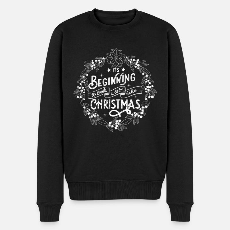 Noël approche - Pull Premium bio Homme - noir