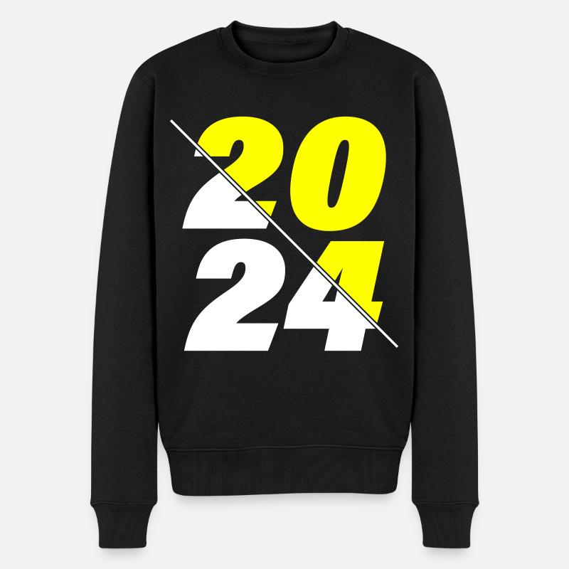 Année 2024 - Pull Premium bio Homme - noir