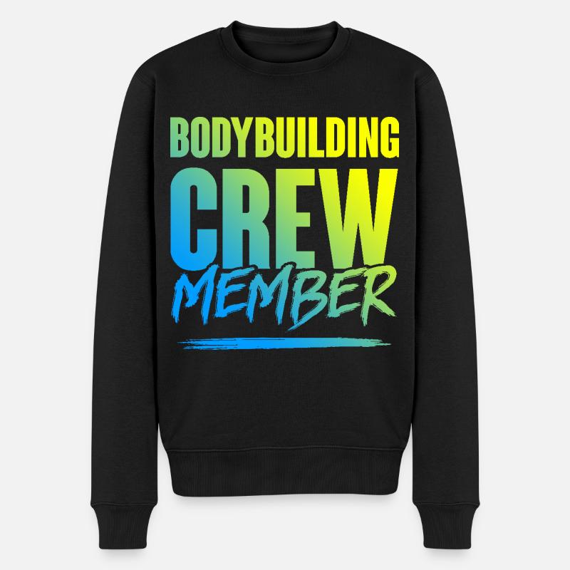 Équipe de musculation - Pull Premium bio Homme - noir