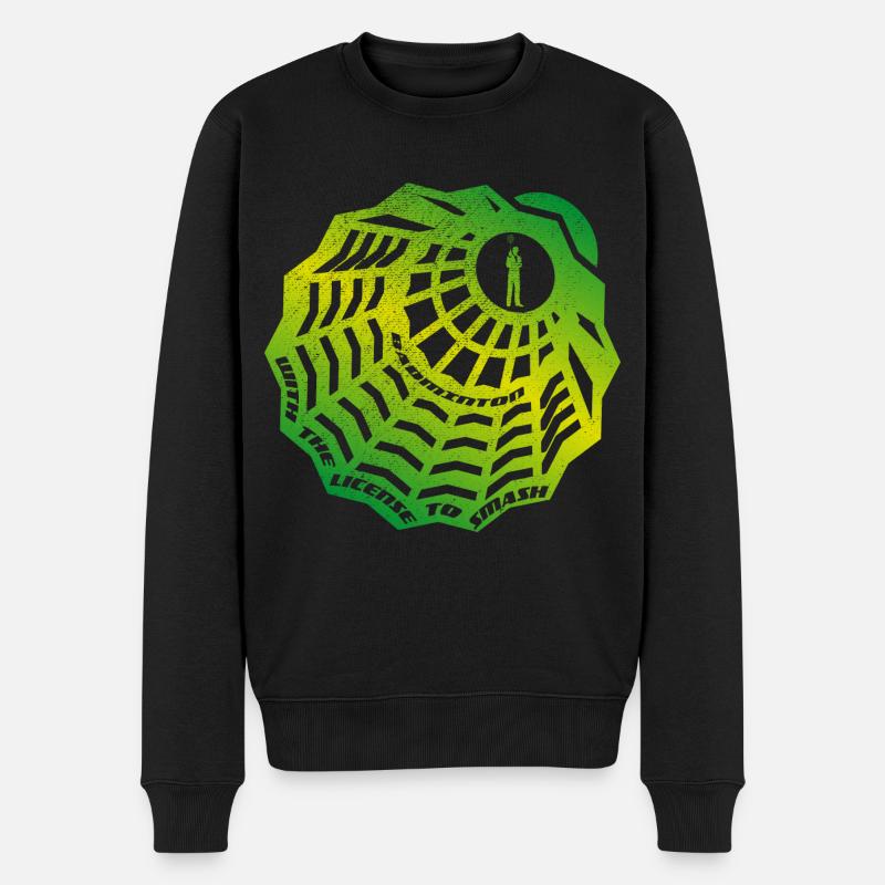 Badminton (License-To-Smash-Edition) - Pull Premium bio Homme - noir