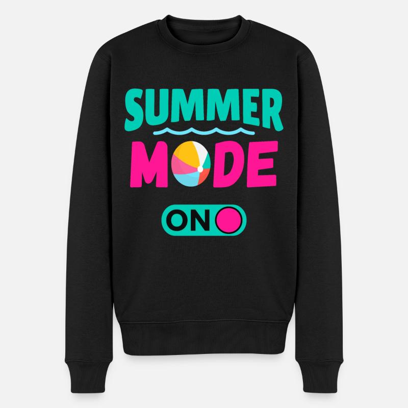 Mode été activé - Pull Premium bio Homme - noir