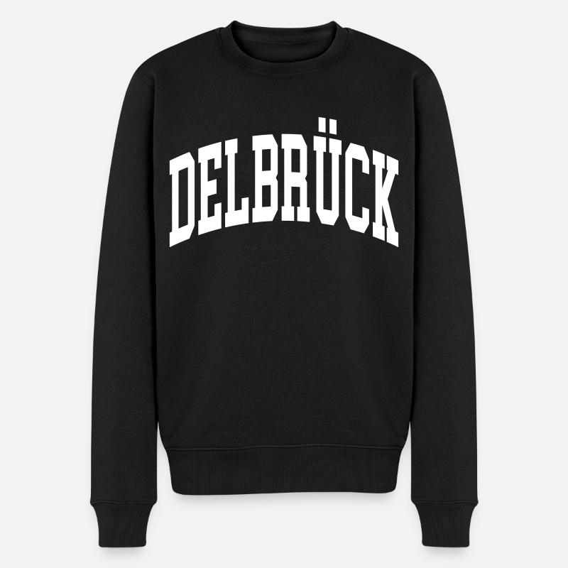 Delbrück - Pull Premium bio Homme - noir