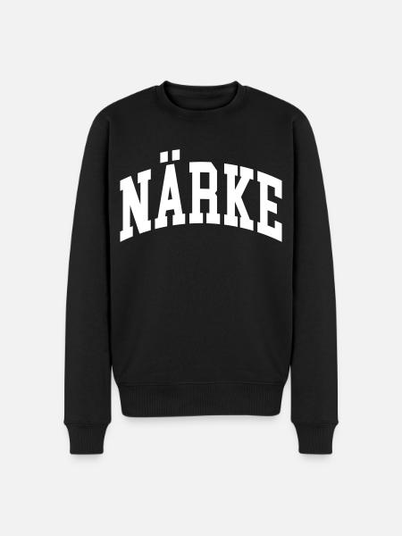 Närke - Männer Premium Bio Pullover - Schwarz