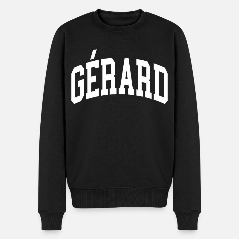 Gérard - Männer Premium Bio Pullover - Schwarz