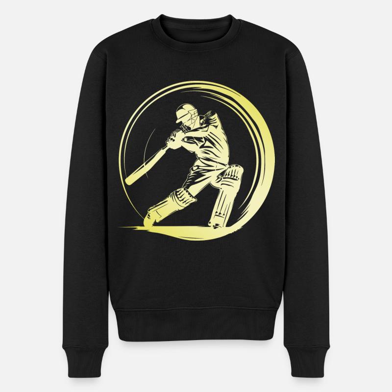 Homme de cricket - Pull Premium bio Homme - noir